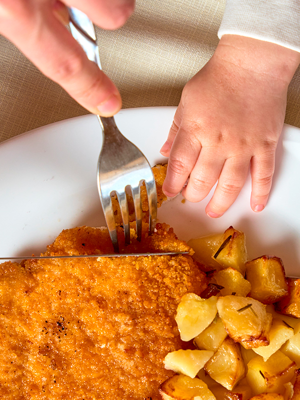 cotoletta piatto bimbi
