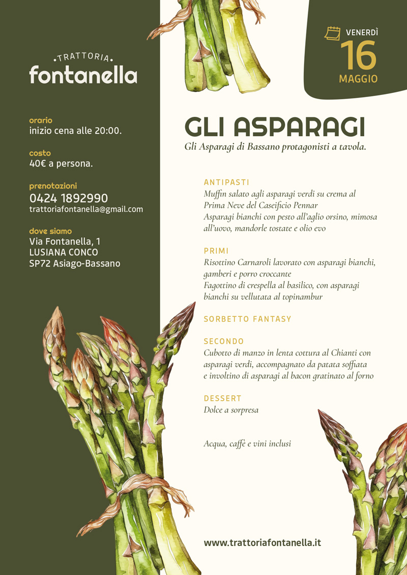 menu cena asparagi fontanella