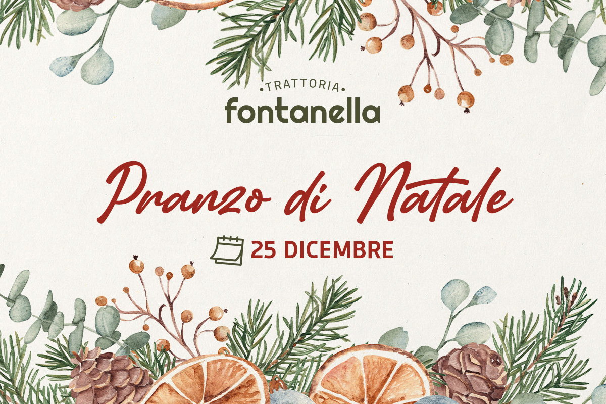pranzo di natale trattoria fontanella